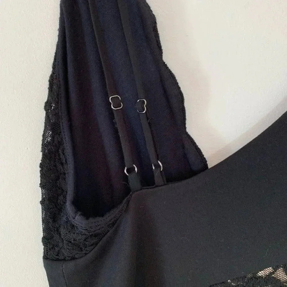 Free People Lower Eastside Lace Dress Black Size XS - Picture 8 of 11
